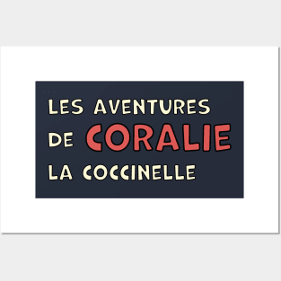 Coralie La Coccinelle Title Posters and Art